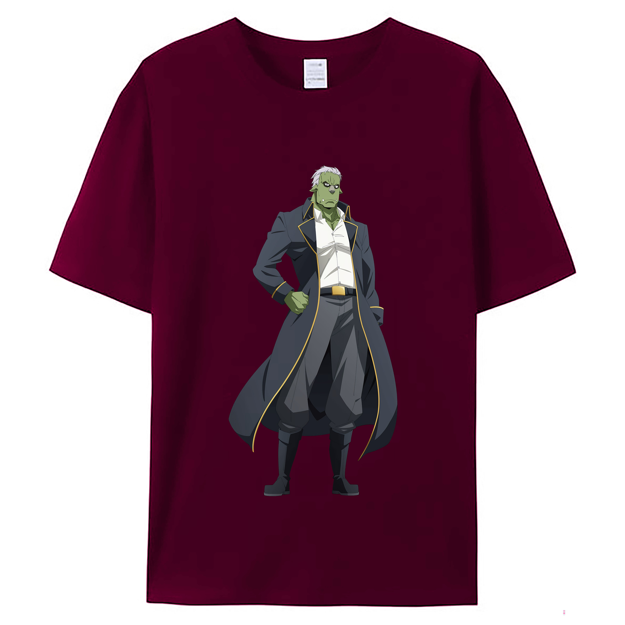 （画像用） 転スラ Regarding Reincarnated to Slime レディースカジュアルプリントTシャツ（綿100％）